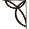 Ekena Millwork Versailles Wrought Iron Bracket, (Single center brace), Antiqued Bronze 1 1/2"W x 12"D x 15"H BKTM01X12X15SVEABZ - alternate 2